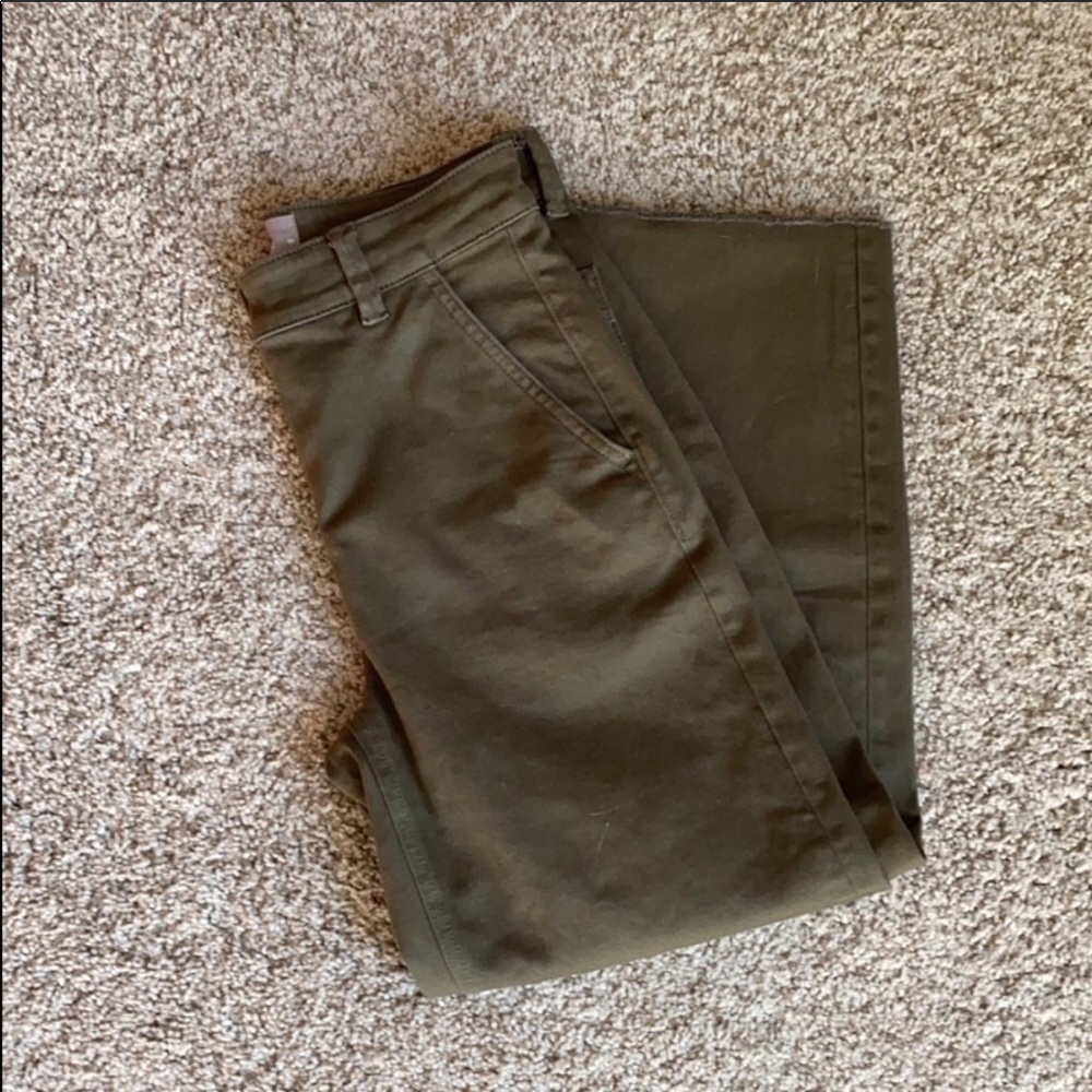 Everlane Straight Leg Crop Pants